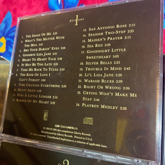 Bob Wills and His Texas Playboys "Encore" 3 Disc CD Box Set Western Swing 🎶🎹🎶 - Picture 12 of 15